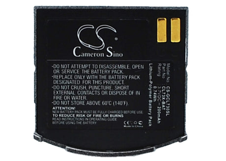 Battery For Geemarc Cl7300, Cl7300ad 3.7v, 200mah - 0.74wh Wireless Headset Cameron Sino Technology Limited (Suspended)   