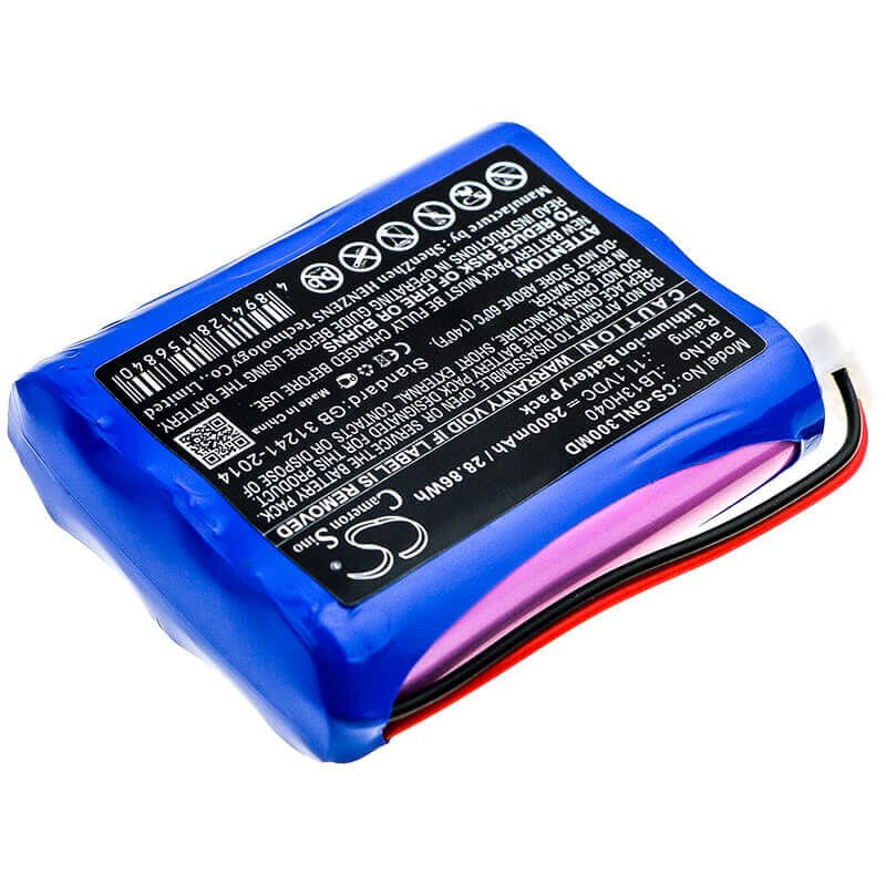 11.1V, Li-ion, 2600mAh, Medical battery fits Meditch, General, Hylb-1370, G3h, G3hi30028-1, 28.86Wh Medical Cameron Sino Technology Limited (Medical)