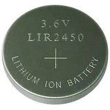 Batterie pour Generic Lir2450 3.6v, 120mah - 0.432wh Piles bouton Canadianbatteries.com   