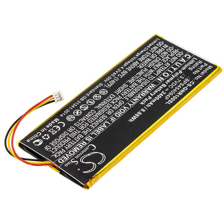 3.7V, Li-Polymer, 2100mAh, DAB Digital battery fits Geneva, Bps454094p, Worldradio, 7.77Wh DAB Digital Cameron Sino Technology Limited