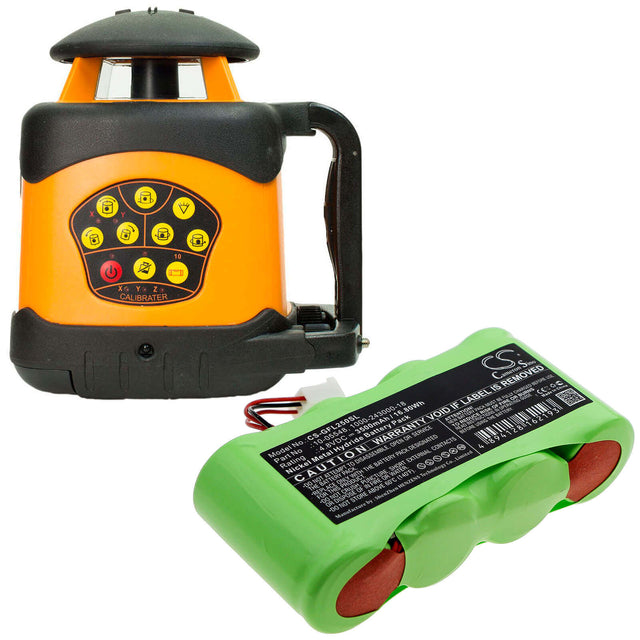4.8V, Ni-MH, 3500mAh, Equipment battery fits Geo-fennel, 1000-243000-18, Fennel FL 250 VA-N, Lx250, 16.8Wh Equipment, Survey, Test Cameron Sino Technology Limited