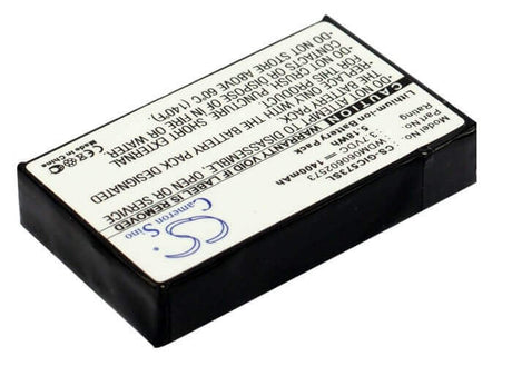 3.7V, Li-ion, 1400mAh, RAID Controller battery fits Gigabyte, Wdm060602573, Gc-ramdisk, Gc-ramdisk 1.1, 5.18Wh RAID Controller Cameron Sino Technology Limited