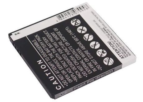 3.7V, Li-ion, 1200mAh, SmartPhone battery fits Gsmart, 29s00-51ab0-j10s, Gsmart G1310, Gsmart G1315, 4.44Wh Mobile, SmartPhone Cameron Sino Technology Limited (Suspended)
