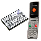 3.7V, Li-ion, 800mAh, SmartPhone battery fits Saiet, Brondi, Gigaset, V30145-k1310-x470, Amico Favoloso, 2.96Wh Mobile, SmartPhone Cameron Sino Technology Limited (Smartphone)