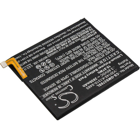 3.85V, Li-Polymer, 2850mAh, SmartPhone battery fits Gigaset, V30145-k1310-x465, Gs370, 10.97Wh Mobile, SmartPhone Cameron Sino Technology Limited (Smartphone)