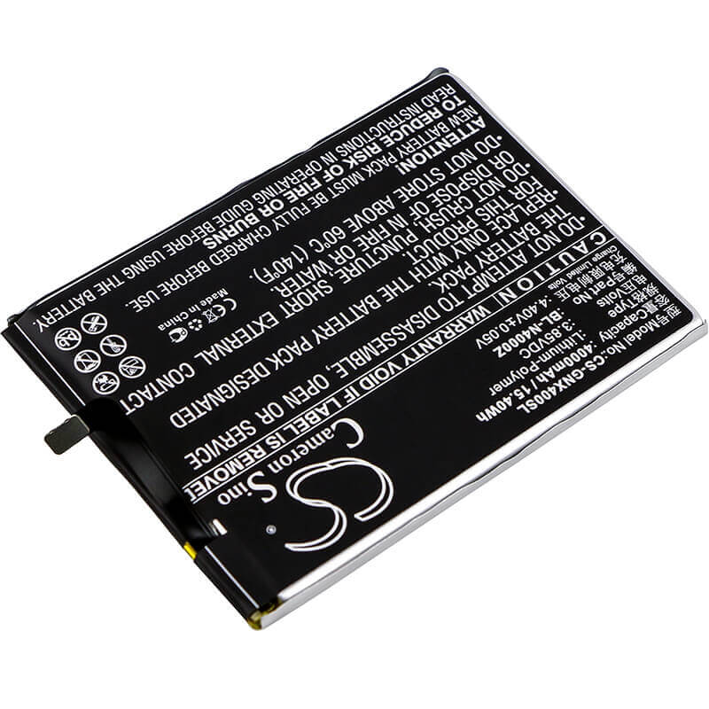 3.85V, Li-Polymer, 4000mAh, SmartPhone battery fits Gionee, Bl-n4000z, Allview X4 Soul Style, Allview X4 Soul Style Dual Sim, 15.4Wh Mobile, SmartPhone Cameron Sino Technology Limited (Smartphone)
