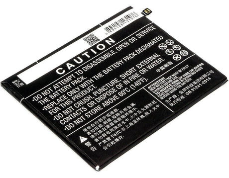3.85V, Li-Polymer, 3450mAh, SmartPhone battery fits Gionee, Bl-n3500a, Elife S10, Elife S10 Dual Sim, 13.28Wh Mobile, SmartPhone Cameron Sino Technology Limited (Smartphone)