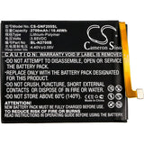 3.85V, Li-Polymer, 2700mAh, SmartPhone battery fits Gionee, Bl-n2700b, F205, F205l, 10.4Wh Mobile, SmartPhone Cameron Sino Technology Limited (Smartphone)