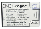 3.7V, Li-ion, 1280mAh, SmartPhone battery fits Gionee, Hisense, Bl-g011, Gn100, 4.74Wh Mobile, SmartPhone Cameron Sino Technology Limited (Smartphone)