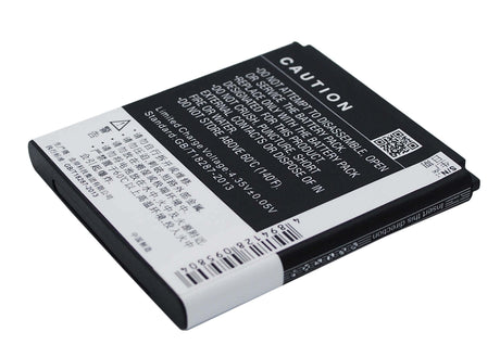 3.8V, Li-ion, 2500mAh, SmartPhone battery fits Gionee, Bl-g205, Gn170, 9.5Wh Mobile, SmartPhone Cameron Sino Technology Limited (Smartphone)