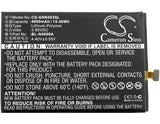 3.85V, Li-Polymer, 4000mAh, SmartPhone battery fits Gionee, Bl-n4000a, Gn5003, Gn5003s, 15.4Wh Mobile, SmartPhone Cameron Sino Technology Limited (Smartphone)