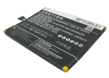 3.7V, Li-Polymer, 2100mAh, SmartPhone battery fits Gionee, S214, Gn878, 7.77Wh Mobile, SmartPhone Cameron Sino Technology Limited (Smartphone)