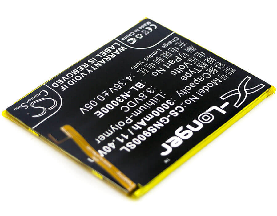 3.8V, Li-Polymer, 3000mAh, SmartPhone battery fits Gionee, Bl-n3000e, Gn9013, S9, 11.4Wh Mobile, SmartPhone Cameron Sino Technology Limited (Smartphone)