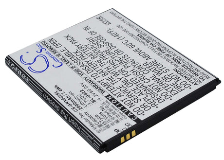 3.7V, Li-ion, 2000mAh, SmartPhone battery fits Gionee, Bl-g022, X805, 7.4Wh Mobile, SmartPhone Cameron Sino Technology Limited (Smartphone)