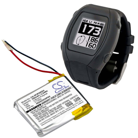 3.7V, Li-Polymer, 550mAh, Smartwatch battery fits Golf Buddy, Aee622530p6h, Wt3 Gps Watch, 2.04Wh Smartwatch Cameron Sino Technology Limited