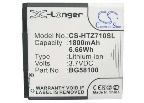 Battery For Google G14 3.7v, 1800mah - 6.66wh Mobile, SmartPhone Cameron Sino Technology Limited (Suspended)