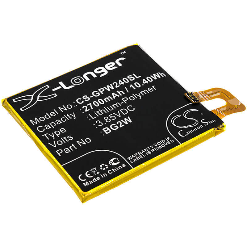 3.85V, Li-Polymer, 2700mAh, SmartPhone battery fits Google, 35h00272-00m, Pixel 2 Muski, Pixel 2b, 10.4Wh Mobile, SmartPhone Cameron Sino Technology Limited (Smartphone)