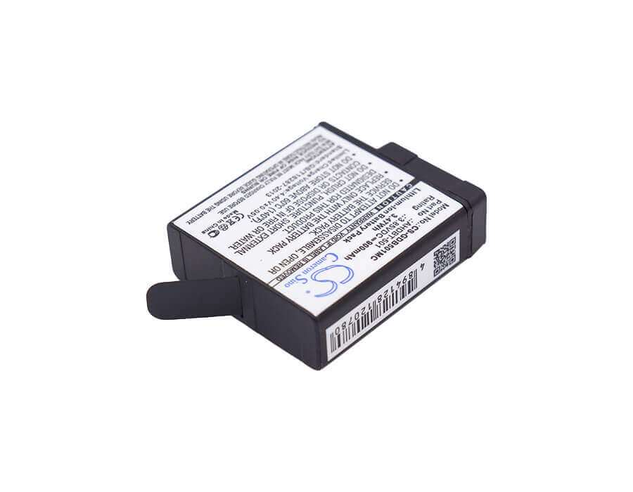 3.85V, Li-ion, 900mAh, Camera battery fits Gopro, 601-10197-00, 601-10197-00, Aabat-001, 3.465Wh Camera Cameron Sino Technology Limited (Camera)