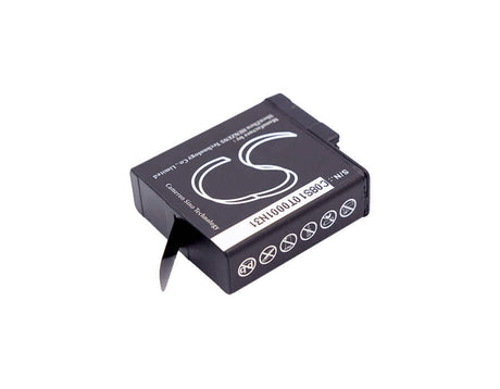 3.85V, Li-ion, 900mAh, Camera battery fits Gopro, 601-10197-00, 601-10197-00, Aabat-001, 3.465Wh Camera Cameron Sino Technology Limited (Camera)
