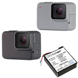 3.85V, Li-ion, 1100mAh, Camera battery fits Gopro, Sptm1b, Hero 7 Silver, Hero 7 White, 4.235Wh Camera Cameron Sino Technology Limited (Camera)