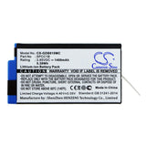 3.85V, Li-ion, 1400mAh, Camera battery fits Gopro, 601-26762-000, Acbat-001, Max, 5.39Wh Camera Cameron Sino Technology Limited (Camera)