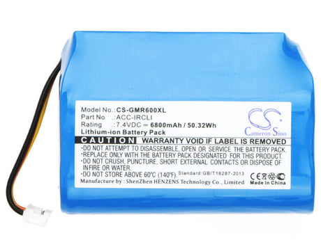 7.4V, Li-ion, 6800mAh, DAB Digital battery fits Grace Mondo, Acc-ircli, Gdi-irc6000, Gdi-irc6000r, 50.32Wh DAB Digital Cameron Sino Technology Limited
