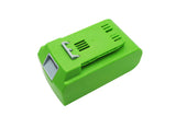 24.0V, Li-ion, 4000mAh, Power Tools battery fits Powerworks, Stiga, Greenworks, Alpina, 24v Charger 2 Slots 2 Amp, Bla 24 Li, C 24 Li, 96Wh Power Tools Cameron Sino Technology Limited (Power Tools)