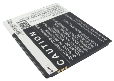 3.7V, Li-ion, 2000mAh, SmartPhone battery fits Gsmart, Bl-182, S1, Sierra S1, 7.4Wh Mobile, SmartPhone Cameron Sino Technology Limited (Smartphone)
