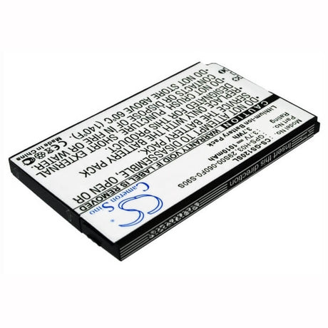 3.7V, Li-ion, 1010mAh, SmartPhone battery fits Gsmart, 29s00-060f0-s90s, S1200, S1205, 3.74Wh Mobile, SmartPhone Cameron Sino Technology Limited (Smartphone)