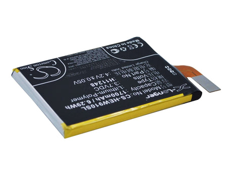 3.7V, Li-Polymer, 1700mAh, SmartPhone battery fits Haier, H11248, Hw-w910, W910, 6.29Wh Mobile, SmartPhone Cameron Sino Technology Limited (Suspended)