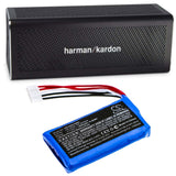 3.7V, Li-Polymer, 1800mAh, Speaker battery fits Harman/kardon, One, 6.66Wh Speaker Cameron Sino Technology Limited