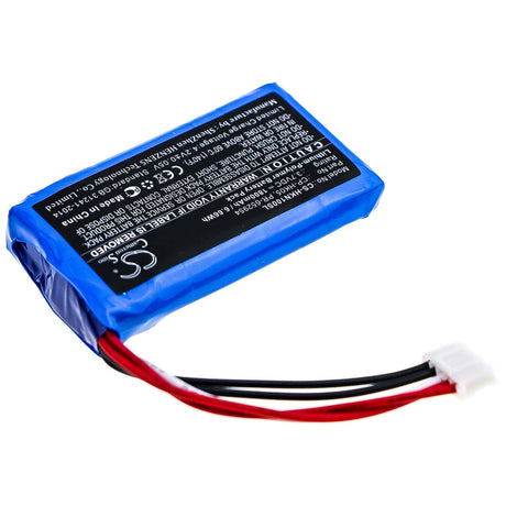 3.7V, Li-Polymer, 1800mAh, Speaker battery fits Harman/kardon, One, 6.66Wh Speaker Cameron Sino Technology Limited