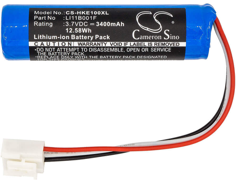 3.7V, Li-ion, 3400mAh, Speaker battery fits Harman/kardon, Onyx Studio 1, Onyx Studio 2, 12.58Wh Speaker Cameron Sino Technology Limited