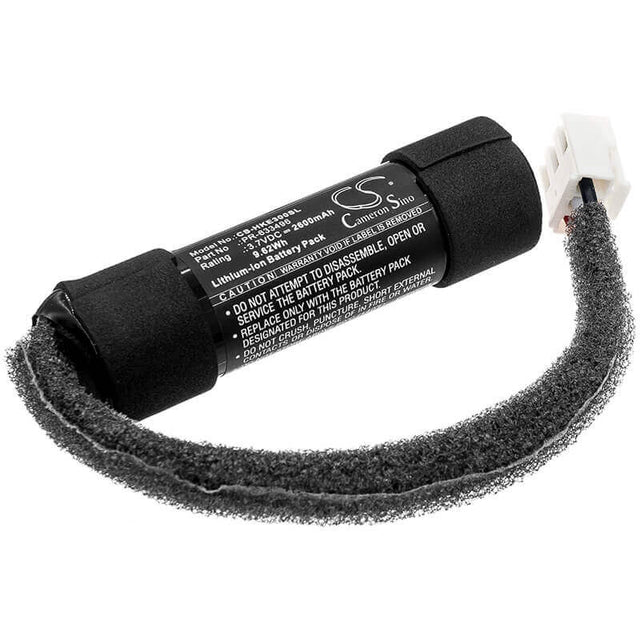 3.7V, Li-ion, 2600mAh, Speaker battery fits Harman/kardon, Onyx Studio 3, 9.62Wh Speaker Cameron Sino Technology Limited