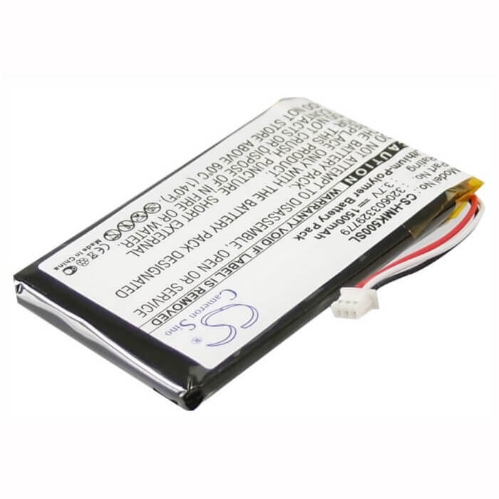 3.7V, Li-Polymer, 1500mAh, GPS battery fits Harmon Kardon, 320603329779, Gps-500, 5.55Wh GPS, Navigator Cameron Sino Technology Limited