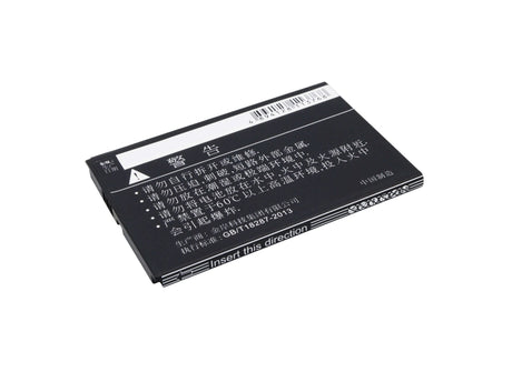 3.7V, Li-ion, 2050mAh, SmartPhone battery fits Hasee, Ym-55, X55, X55 Pro 4g, 7.59Wh Mobile, SmartPhone Cameron Sino Technology Limited (Suspended)