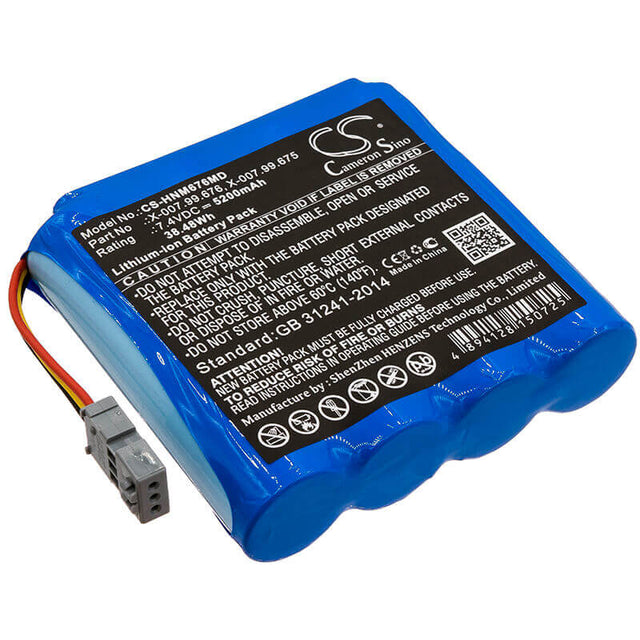 7.4V, Li-ion, 5200mAh, Medical battery fits Heine, X-007.99.675, Mpack, Mpack Ll, 38.48Wh Medical Cameron Sino Technology Limited (Medical)