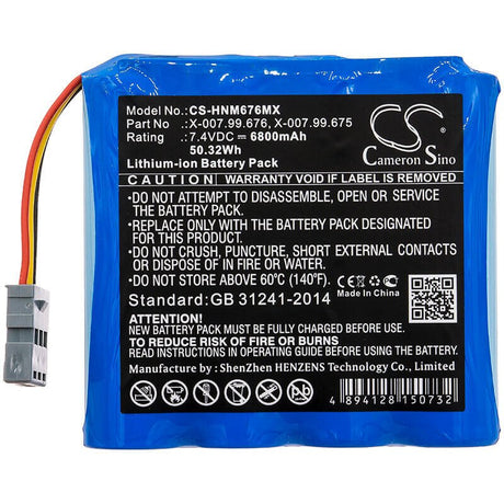 Medical Battery For Heine, Mpack, Mpack Ll 7.4v, 6800mah - 50.32wh Medical Cameron Sino Technology Limited (Medical)
