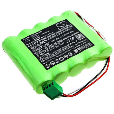 12.0V, Ni-MH, 3000mAh, Medical battery fits Hellige, 110034, Scb2 Scope, 36.00Wh Medical Cameron Sino Technology Limited (Medical)
