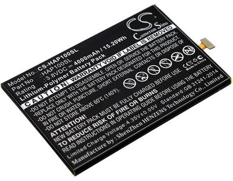 3.8V, Li-Polymer, 4000mAh, SmartPhone battery fits Highscreen, Power Ice, 15.2Wh Mobile, SmartPhone Cameron Sino Technology Limited (Suspended)