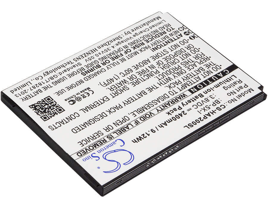 3.8V, Li-ion, 2400mAh, SmartPhone battery fits Innos, Highscreen, Bp-5x-i, Boost2, Boost2 Se, 9.12Wh Mobile, SmartPhone Cameron Sino Technology Limited (Smartphone)