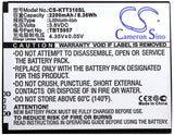 3.8V, Li-ion, 2200mAh, SmartPhone battery fits K-touch, Highscreen, Tbt5957, Spider, 8.36Wh Mobile, SmartPhone Cameron Sino Technology Limited (Smartphone)
