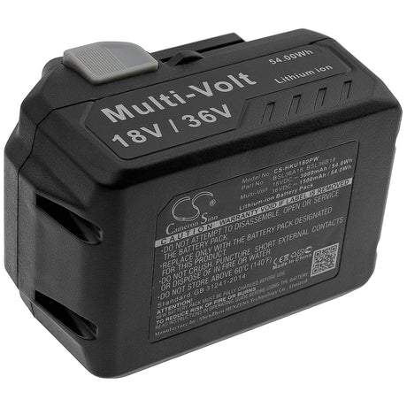 18V, Li-ion, 3000mAh, Power Tools battery fits Hikoki, Bsl36a18, 371751m, 402933, 54Wh Power Tools Cameron Sino Technology Limited (Power Tools)