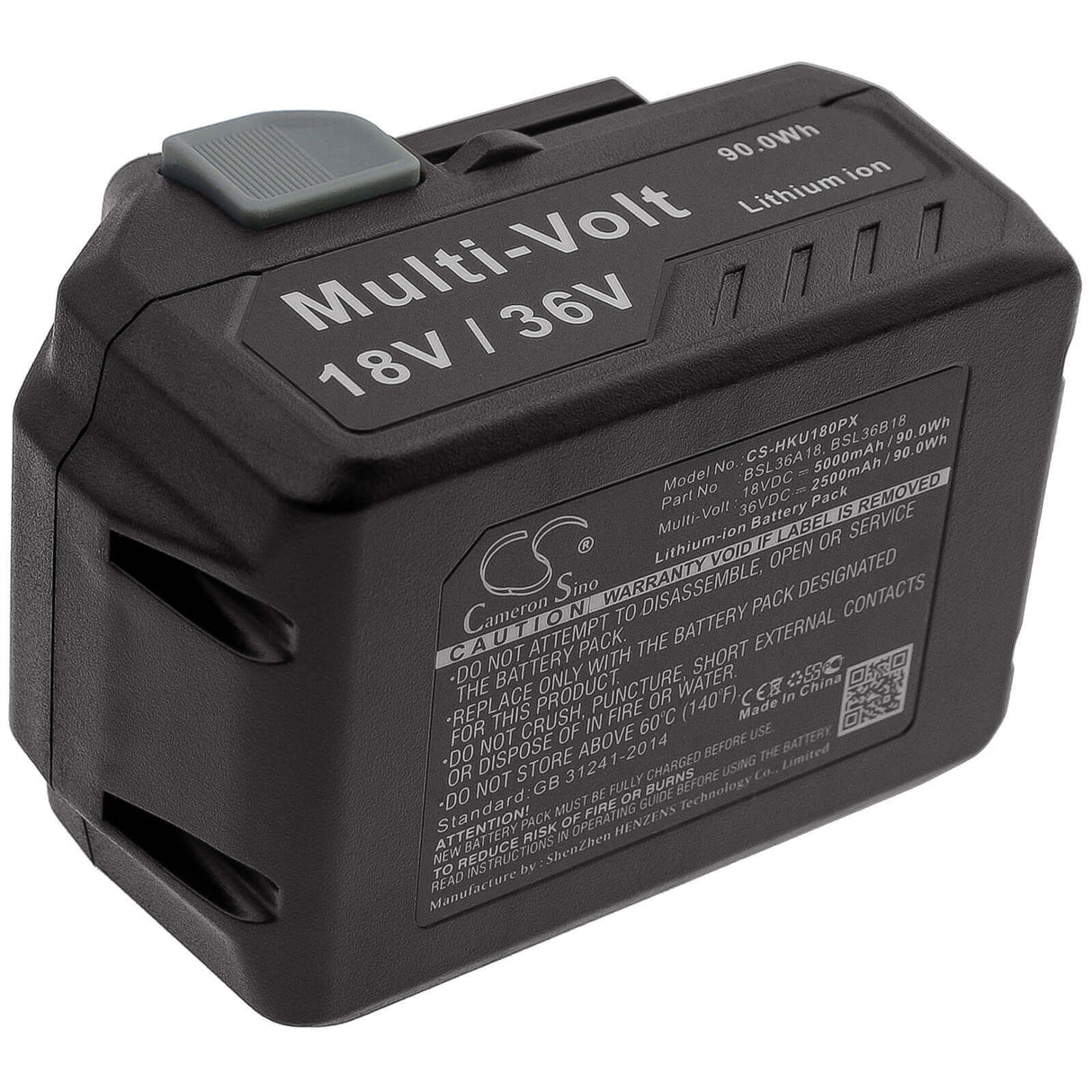 Power Tools Battery For Hikoki, 371751m, 402933, Aw18dbl 18v, 5000mah - 90.00wh Power Tools Cameron Sino Technology Limited
