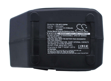 12.0V, Ni-MH, 2100mAh, Power Tools battery fits Hilti, 315082, Sf121, Sid121, 25.2Wh Power Tools Cameron Sino Technology Limited (Power Tools)