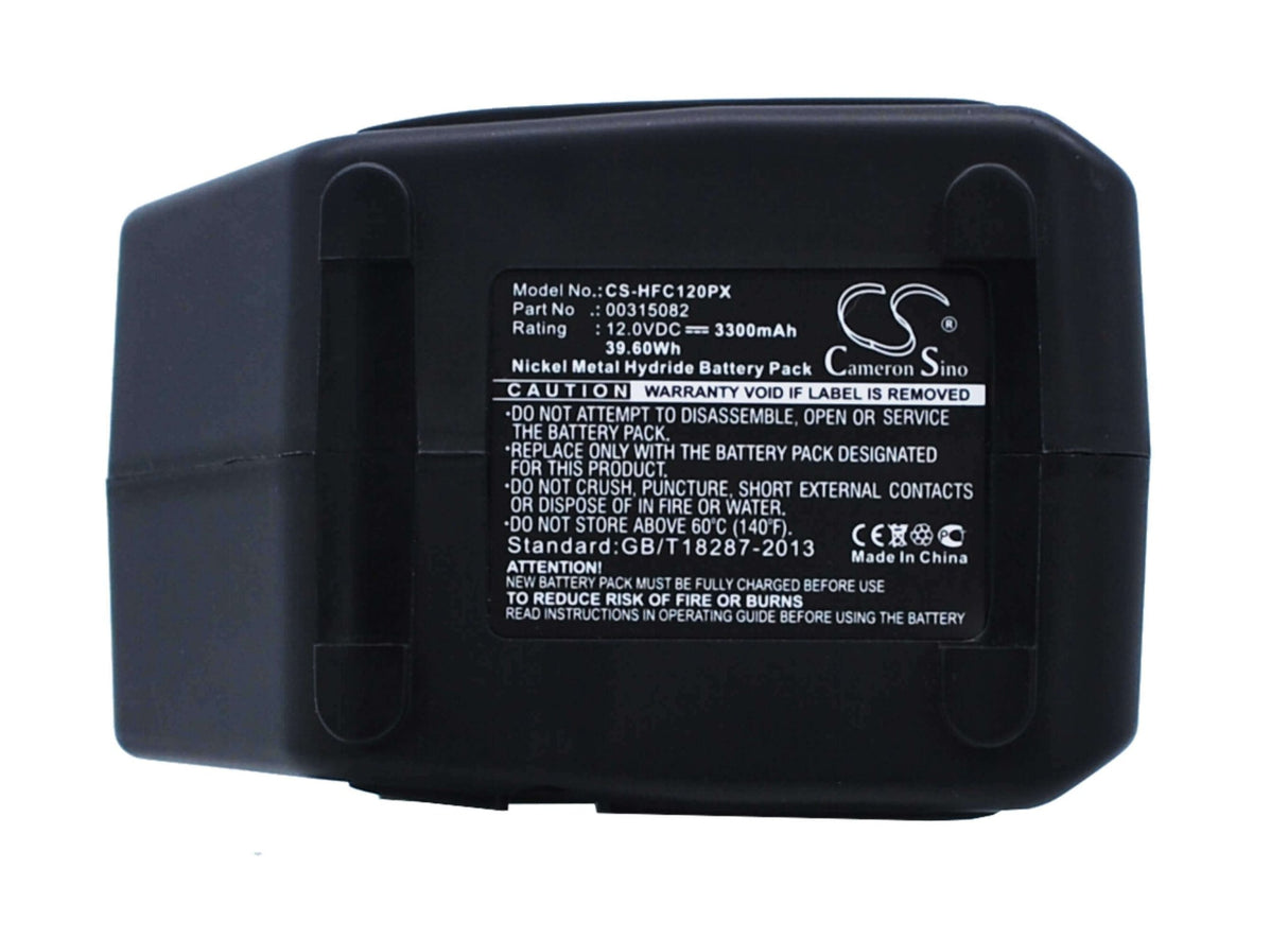 12.0V, Ni-MH, 3300mAh, Power Tools battery fits Hilti, 315082, Sf121, Sid121, 39.6Wh Power Tools Cameron Sino Technology Limited (Power Tools)
