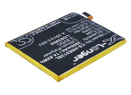 3.8V, Li-Polymer, 3900mAh, SmartPhone battery fits Hisense, Li38390a, E613m, 14.82Wh Mobile, SmartPhone Cameron Sino Technology Limited (Suspended)