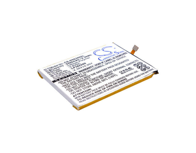 3.8V, Li-Polymer, 2200mAh, SmartPhone battery fits Hisense, Lp38220d, Hs-e50t, Hs-e50t Dual Sim Td-lte, 8.36Wh Mobile, SmartPhone Cameron Sino Technology Limited (Suspended)