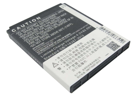 3.7V, Li-ion, 1350mAh, SmartPhone battery fits Hisense, Li37130a, Hs-e86, T89, 5Wh Mobile, SmartPhone Cameron Sino Technology Limited (Suspended)
