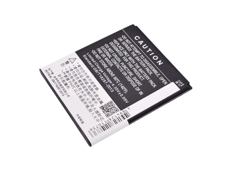 3.8V, Li-Polymer, 2050mAh, SmartPhone battery fits Hisense, Li37200a, E620m, Hs-e620m, 7.79Wh Mobile, SmartPhone Cameron Sino Technology Limited (Smartphone)